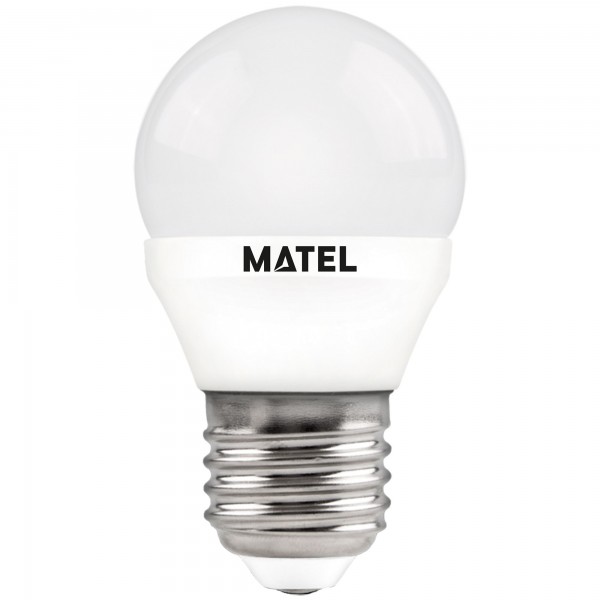 Bomb.led esferica 3 intensid.e27 5w.neu