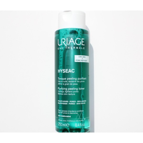 Uriage eau thermale hyseac purifying peeling toner 250ml
